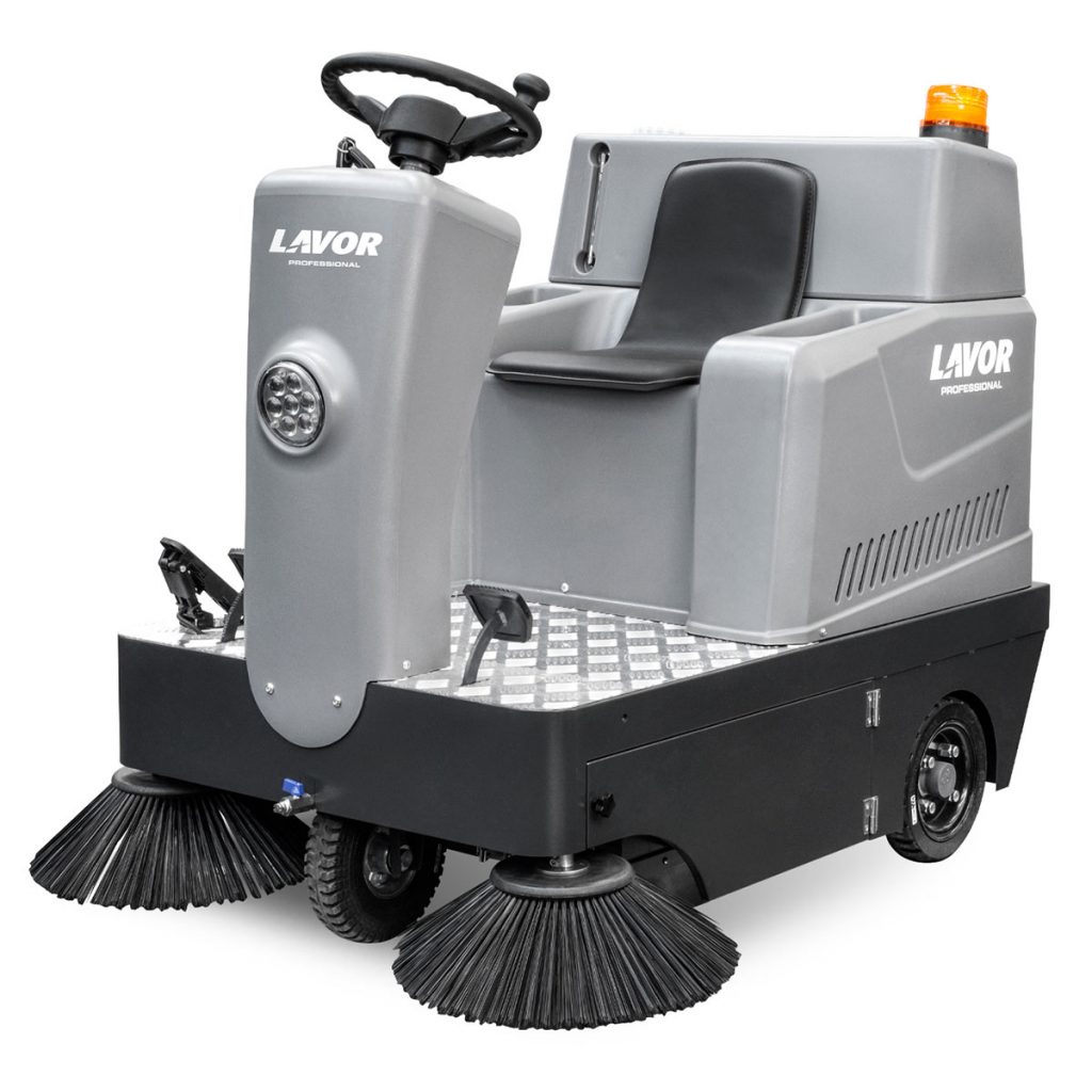 barredora con conductor